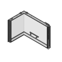 Dveře topeniště KV IMPRESSION R 3g L 63.51.38.14  